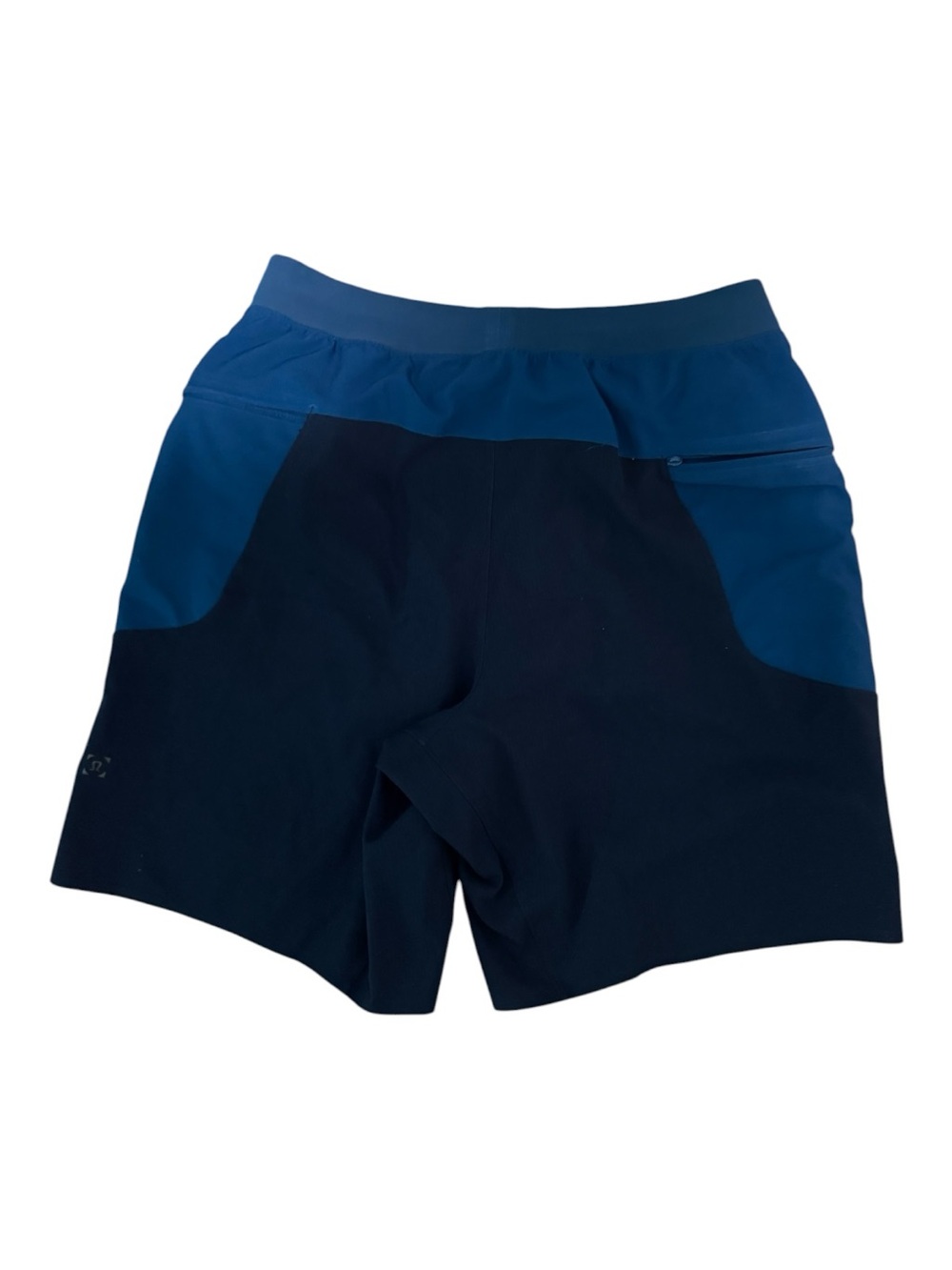 Lululemon Namastay At The Beach Short Navy Colorblock Athletic Shorts Size S - Picture 3 of 5